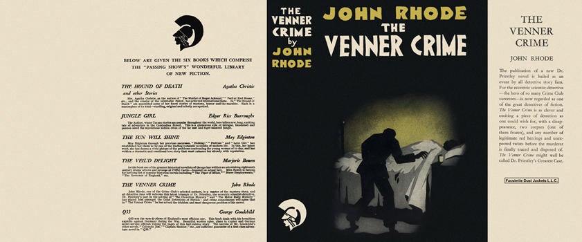 Item #2795 Venner Crime, The. John Rhode