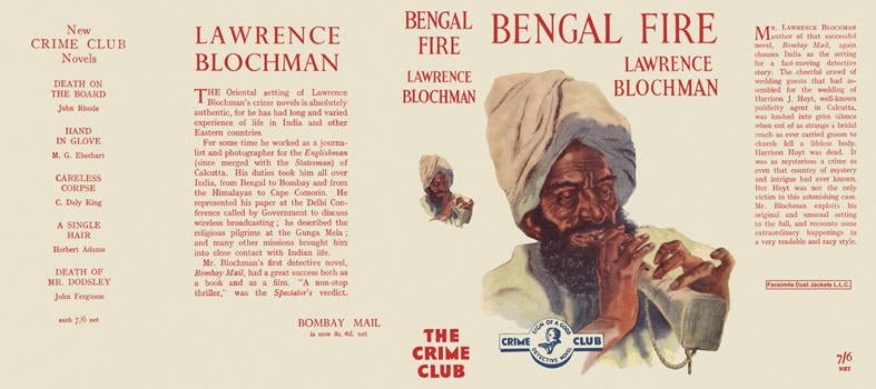 Item #281 Bengal Fire. Lawrence G. Blochman
