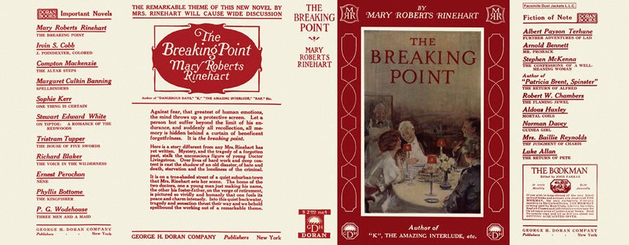 Item #2811 Breaking Point, The. Mary Roberts Rinehart.