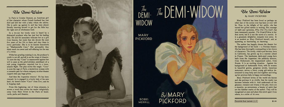 Item #28152 Demi-Widow, The. Mary Pickford.