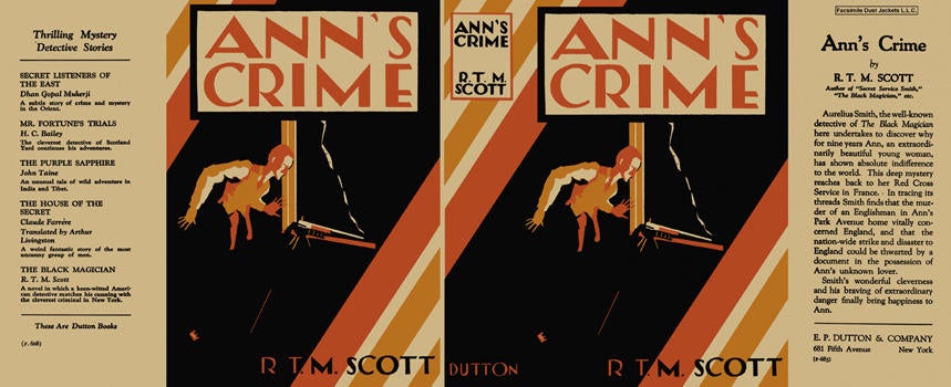 Item #28237 Ann's Crime. R. T. M. Scott