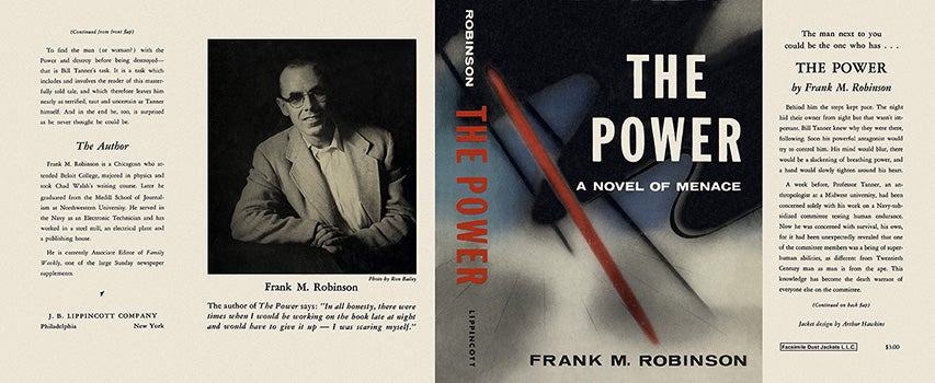 Item #2826 Power, A Novel of Menace, The. Frank M. Robinson