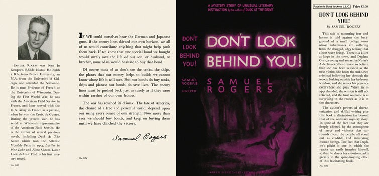Item #2829 Don't Look Behind You. Samuel Rogers