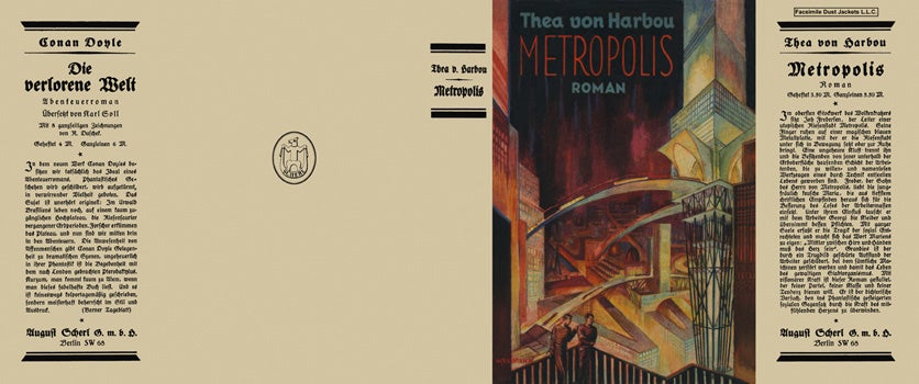Item #28344 Metropolis. Thea Von Harbou