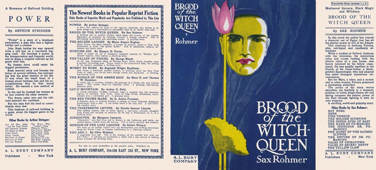 Item #2835 Brood of the Witch Queen. Sax Rohmer
