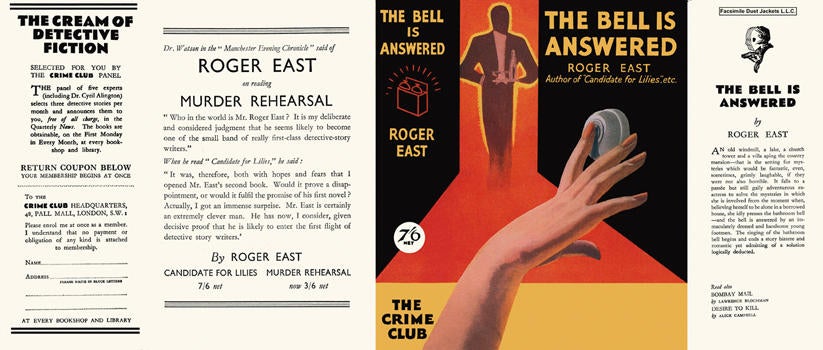 Item #28625 Bell Is Answered, The. Roger East
