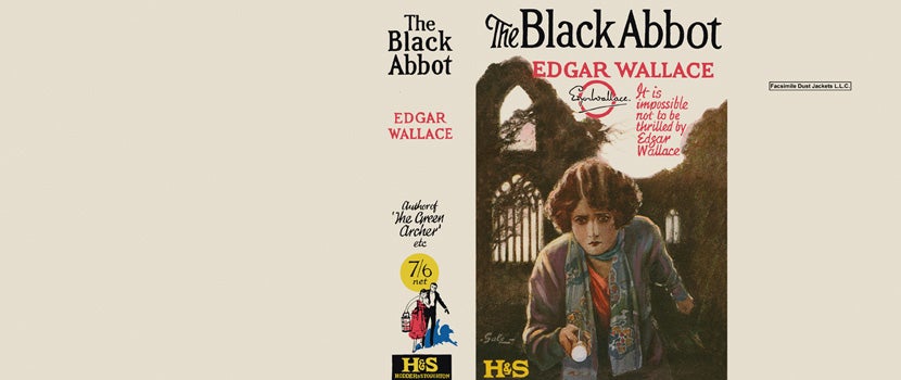 Item #28647 Black Abbot, The. Edgar Wallace