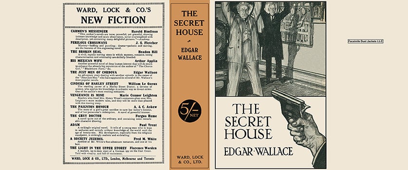 Item #28687 Secret House, The. Edgar Wallace.