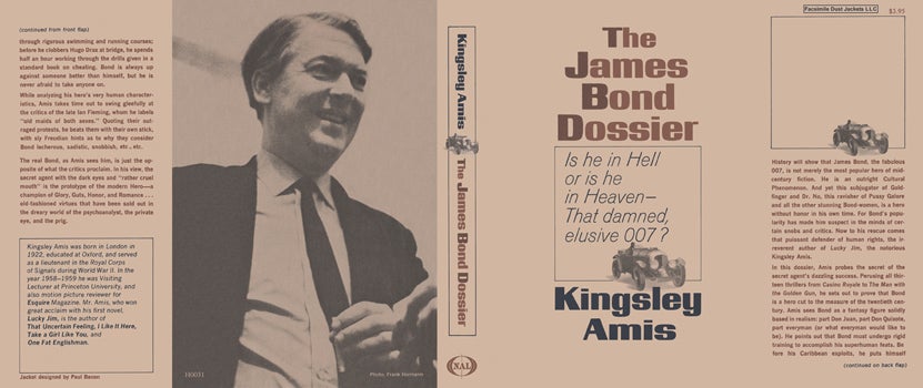 Item #28751 James Bond Dossier, The. Kingsley Amis