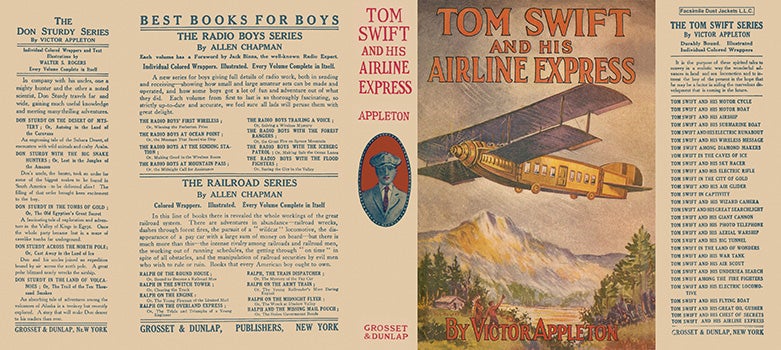 Item #28752 Tom Swift #29: Tom Swift and His Airline Express. Victor Appleton