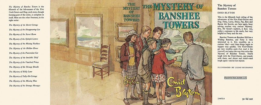 Item #28767 Mystery of Banshee Towers, The. Enid Blyton, Lilian Buchanan