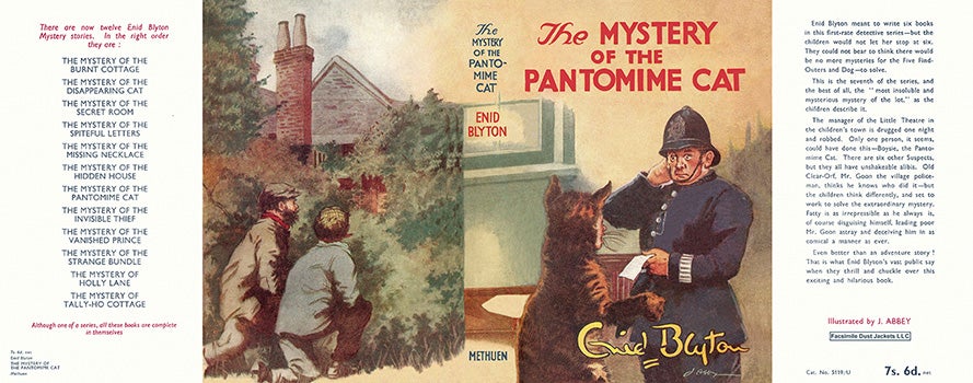Item #28769 Mystery of the Pantomime Cat, The. Enid Blyton, J. Abbey