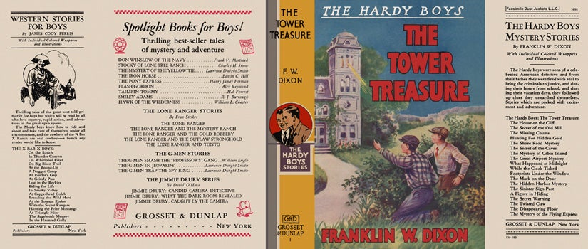 Item #28782 Hardy Boys #01: Tower Treasure, The. Franklin W. Dixon