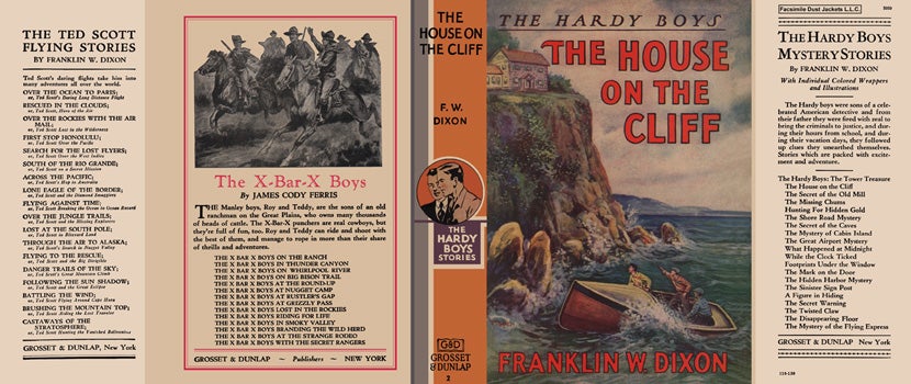 Item #28787 Hardy Boys #02: House on the Cliff, The. Franklin W. Dixon