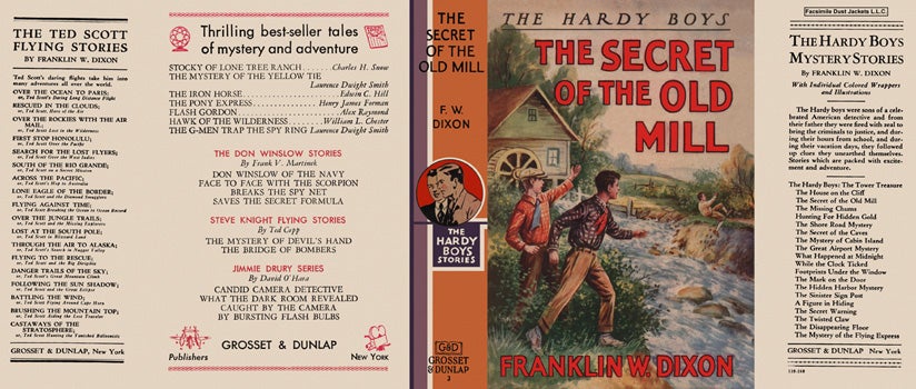 Item #28790 Hardy Boys #03: Secret of the Old Mill, The. Franklin W. Dixon.