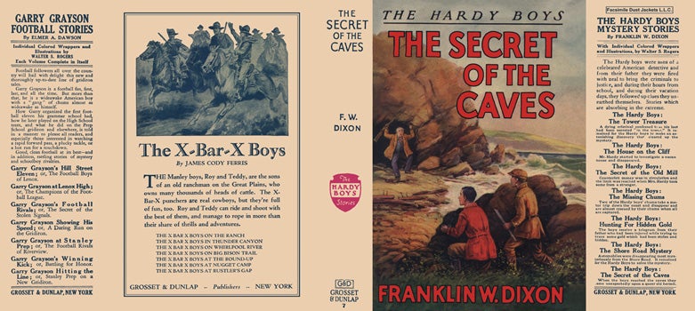 Item #28804 Hardy Boys #07: Secret of the Caves, The. Franklin W. Dixon