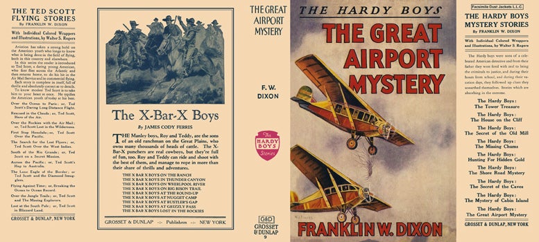 Item #28811 Hardy Boys #09: Great Airport Mystery, The. Franklin W. Dixon