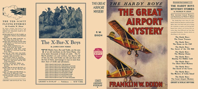 Item #28812 Hardy Boys #09: Great Airport Mystery, The. Franklin W. Dixon