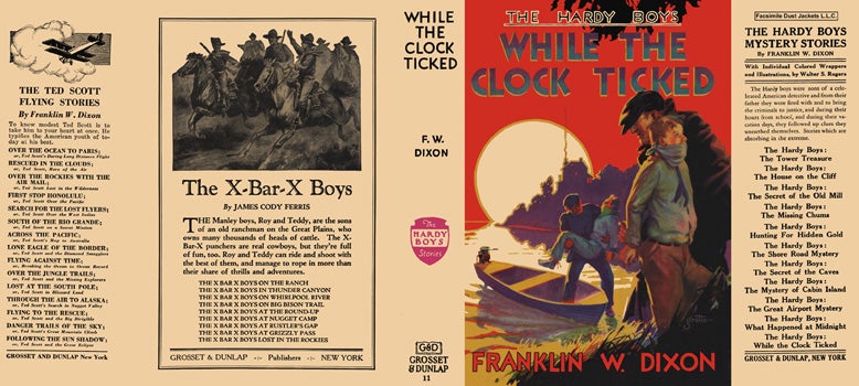 Item #28819 Hardy Boys #11: While the Clock Ticked. Franklin W. Dixon