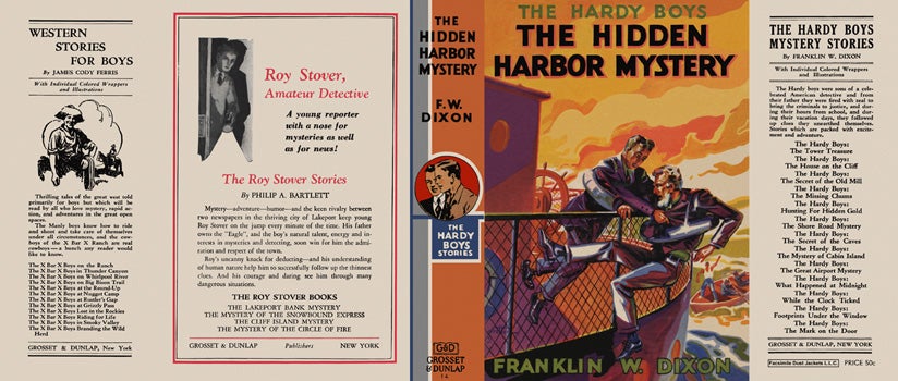 Item #28828 Hardy Boys #14: Hidden Harbor Mystery, The. Franklin W. Dixon