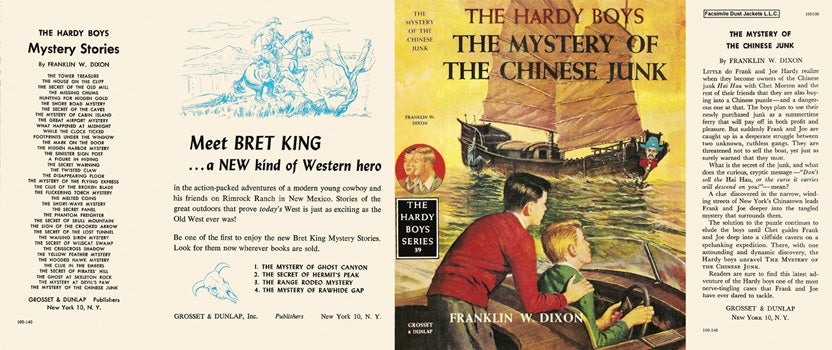 Item #28860 Hardy Boys #39: Mystery of the Chinese Junk, The. Franklin W. Dixon