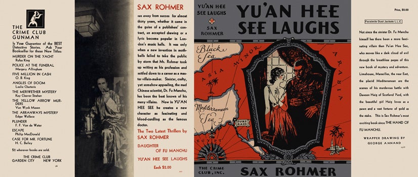 Item #2888 Yu'an Hee See Laughs. Sax Rohmer