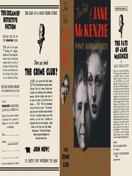 Fate of Jane McKenzie, The. Nancy Barr Mavity.