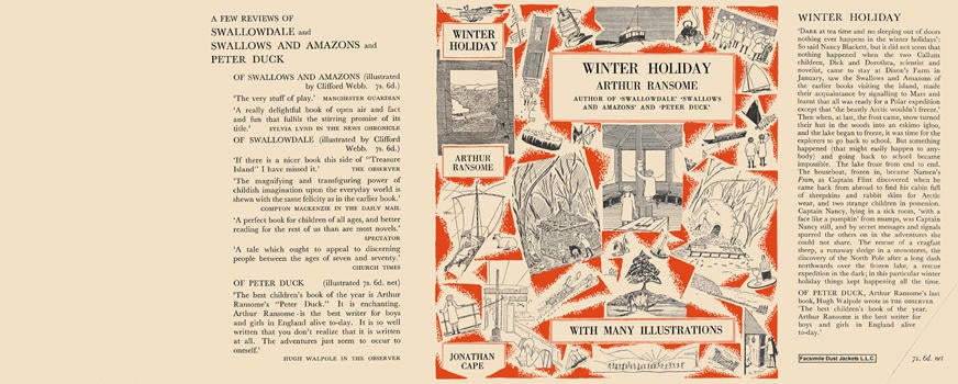 Item #28982 Winter Holiday. Arthur Ransome