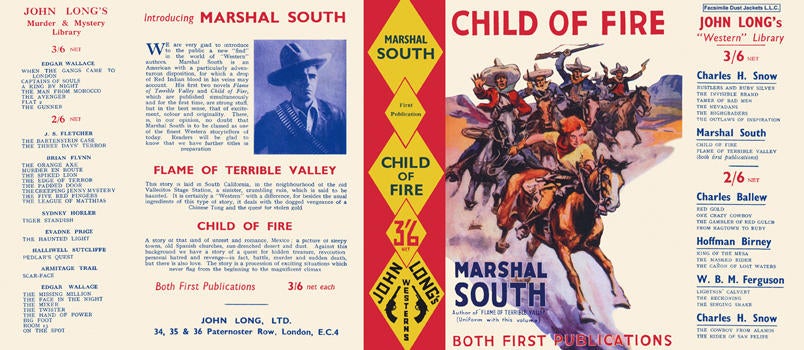 Item #28984 Child of Fire. Marshal South.