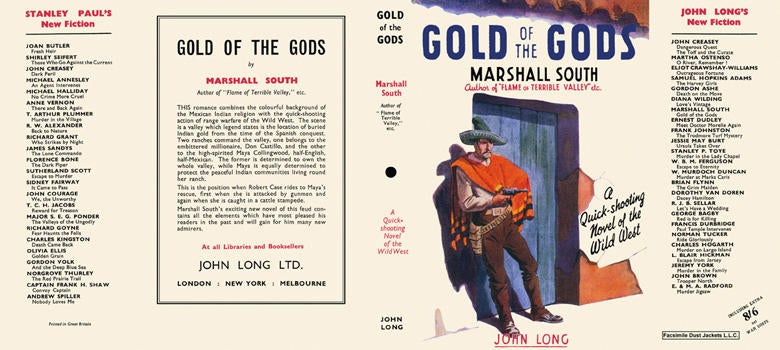 Item #28986 Gold of the Gods. Marshal South.