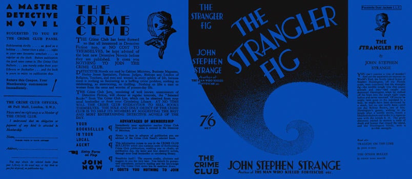 Item #28994 Strangler Fig, The. John Stephen Strange.