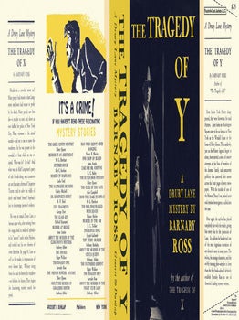 Tragedy of Y, The. Barnaby Ross.