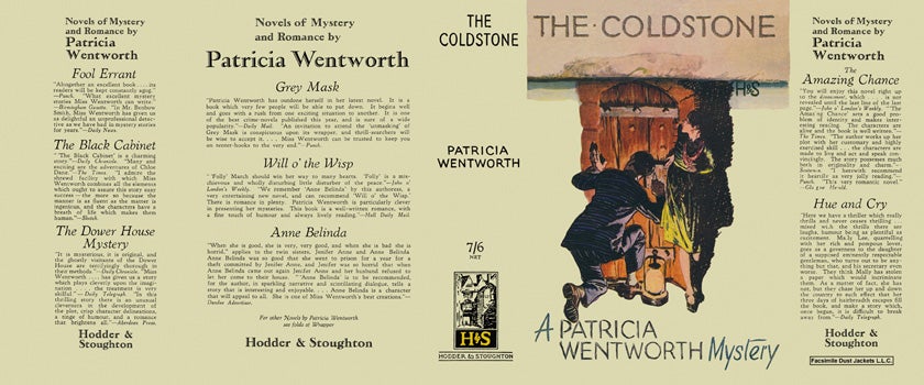 Item #29002 Coldstone, The. Patricia Wentworth