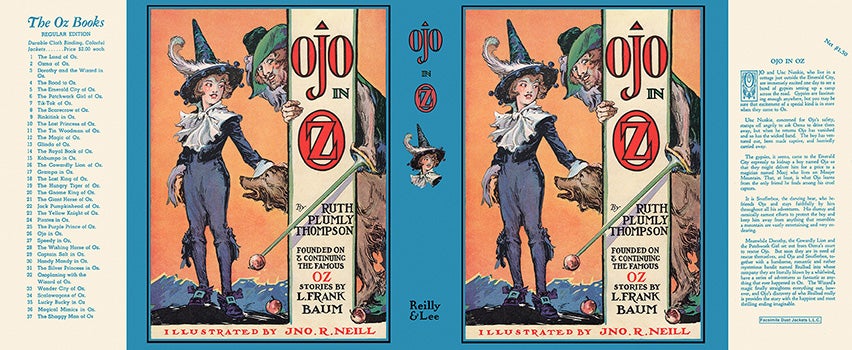 Item #29088 Ojo in Oz. Ruth Plumly Thompson, John R. Neill