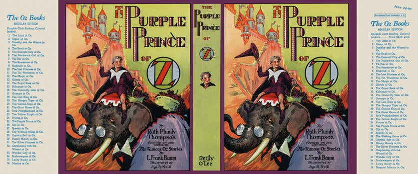 Item #29090 Purple Prince of Oz, The. Ruth Plumly Thompson, John R. Neill