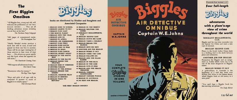 Item #29095 Biggles, Air Detective Omnibus. Captain W. E. Johns