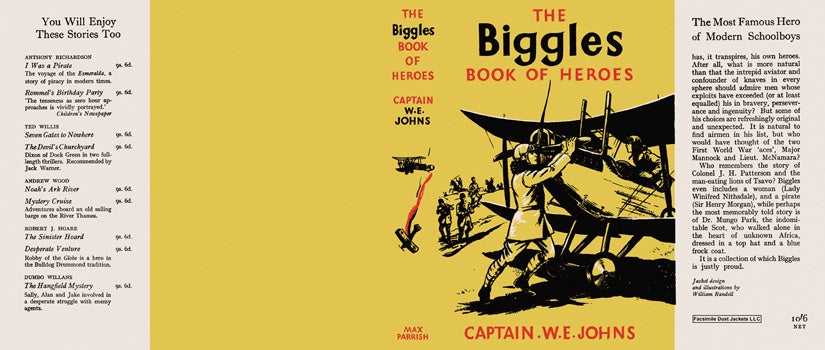 Item #29099 Biggles Book of Heroes, The. Captain W. E. Johns