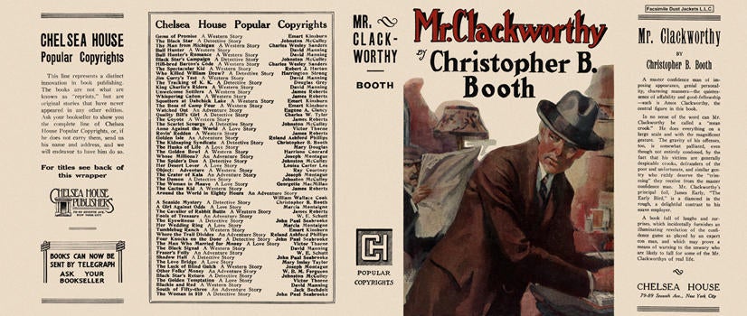 Item #291 Mr. Clackworthy. Christopher B. Booth