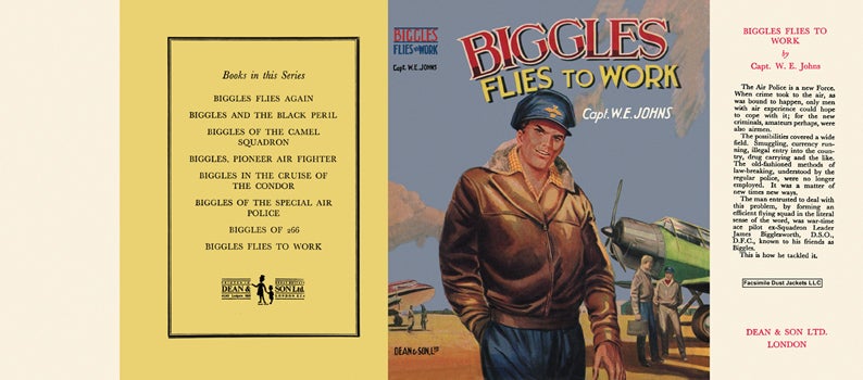 Item #29101 Biggles Flies to Work. Captain W. E. Johns