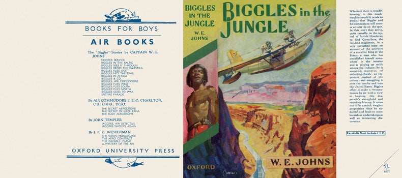 Item #29110 Biggles in the Jungle. Captain W. E. Johns.
