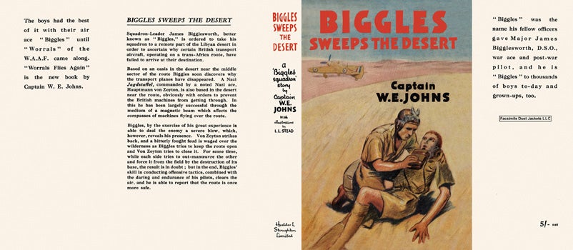 Item #29120 Biggles Sweeps the Desert. Captain W. E. Johns
