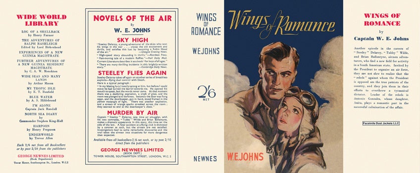 Item #29145 Wings of Romance. Captain W. E. Johns