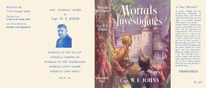 Item #29151 Worrals Investigates. Captain W. E. Johns