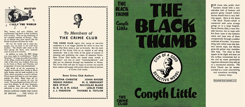 Item #29168 Black Thumb, The. Conyth Little