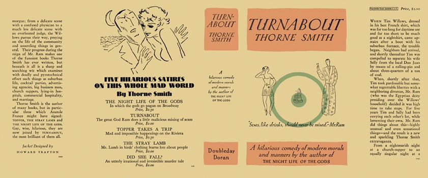 Item #29183 Turnabout. Thorne Smith