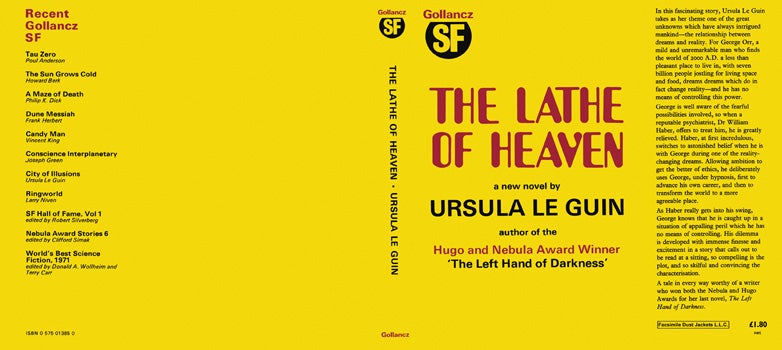 Item #29209 Lathe of Heaven, The. Ursula K. Le Guin.