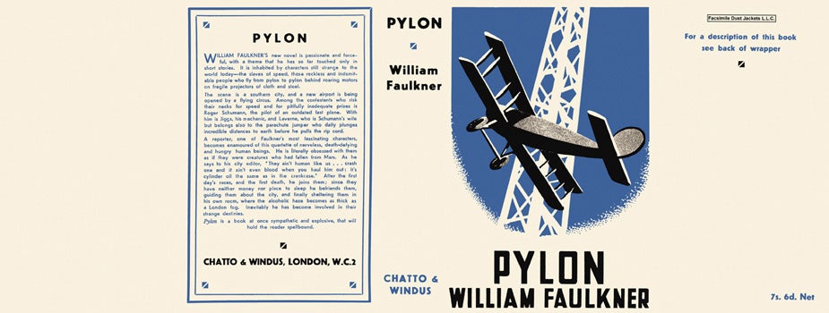 Item #29227 Pylon. William Faulkner
