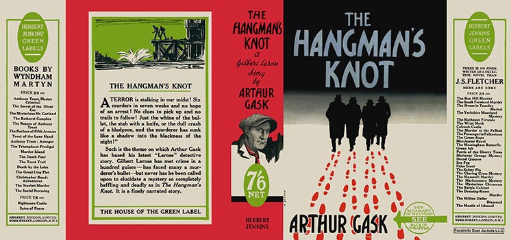 Item #29229 Hangman's Knot, The. Arthur Gask