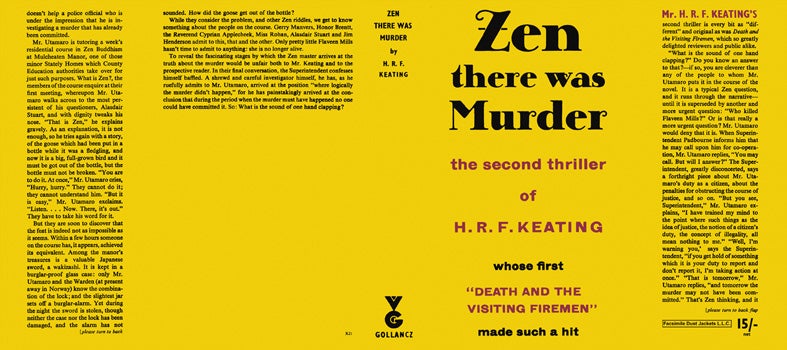 Item #29248 Zen There Was Murder. H. R. F. Keating.