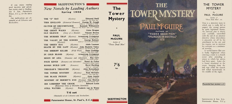 Item #29317 Tower Mystery, The. Paul McGuire.